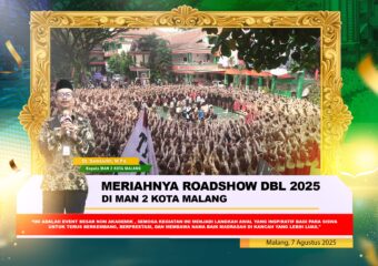 MAGMA Membara, Roadshow DBL 2025 Disambut Meriah di MAN 2 Kota Malang